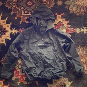Black Nixon windbreaker